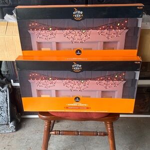 Hyde & EEK! Orange and Black String Lights